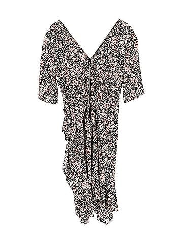 Isabel Marant Isabel Marant Printed Mini Dress in Black Viscose (view 1)