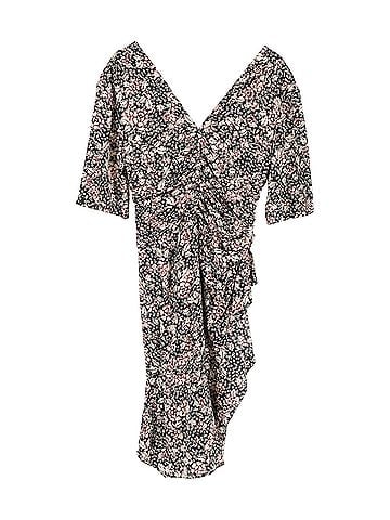 Isabel Marant Isabel Marant Printed Mini Dress in Black Viscose (view 2)
