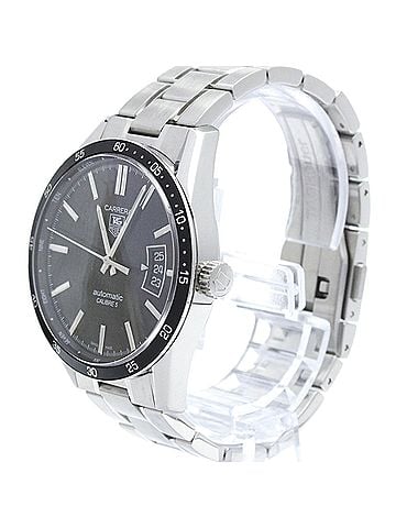 TAG Heuer TAG HEUER Carrera Calibre 5 Steel Automatic Mens Watch WV211M Polished (view 2)