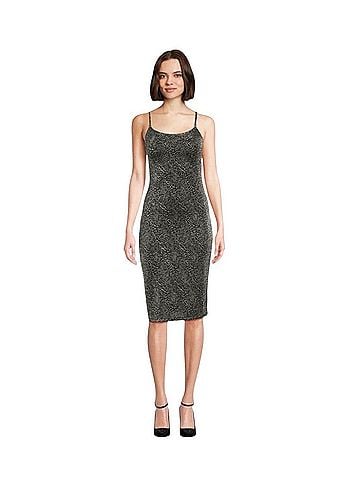 Planet Gold Cocktail Dress (view 1)