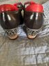 L'Artiste 100% Leather Black Red Heels Size EU 37 - photo 5