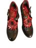 L'Artiste 100% Leather Black Red Heels Size EU 37 - photo 1
