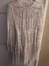 Needle & Thread Floral Pink Ivory Tan Cocktail Dress Size 14 - photo 6