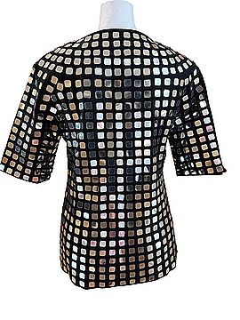 Alice + Olivia Short Sleeve Blouse (view 2)