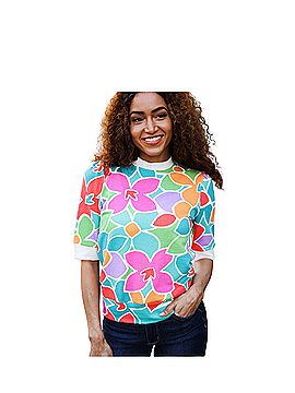 Haptics Short Sleeve Blouse (view 1)