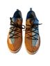 Jambu 100% Nylon 100% Leather Color Block Orange Blue Sneakers Size 9 - photo 1