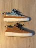 Jambu 100% Nylon 100% Leather Color Block Orange Blue Sneakers Size 9 - photo 4