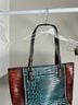 Brahmin Multi Color Leather Tote One size - photo 3
