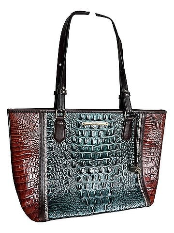 Brahmin Leather Tote (view 1)