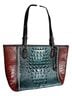 Brahmin Multi Color Leather Tote One size - photo 1