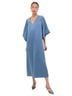 Tuckernuck 100% Polyester 68% Rayon 32% Polyester Blue Casual Dress Size XL - photo 1
