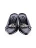 Brighton 100% Leather Black Brighton Mule/Clog Size 9 - photo 2