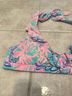 Lilly Pulitzer Floral Multi Color Swimsuit Top Size 6 - photo 9