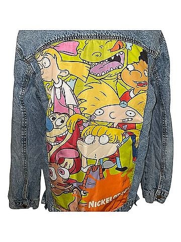 Nickelodeon Denim Trucker Jacket Denim Jacket (view 1)