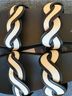 Universal Thread Solid Black Ivory Sandals Size 8 1/2 - photo 4