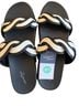 Universal Thread Solid Black Ivory Sandals Size 8 1/2 - photo 1