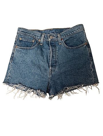 Levi's 501 High Rise Cutoff Denim Shorts (view 1)