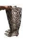Gianni Bini Snake Print Multi Color Boots Size 9 1/2 - photo 2