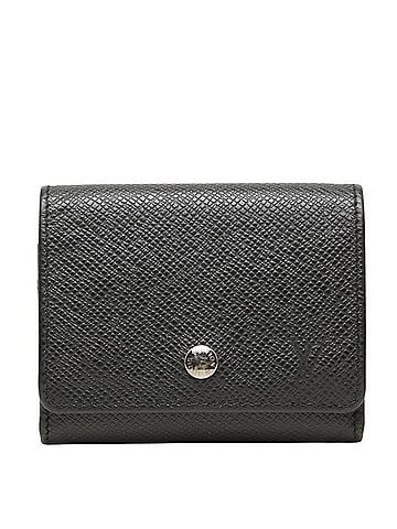 Louis Vuitton Louis Vuitton Taiga Portemonnaie Sergey Wallet/Coin Case Compact Wallet M32562 Ardoise Black Leather Women's LOUIS VUITTON (view 1)