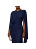 Grayson Blue Cocktail Dress Size M - photo 1