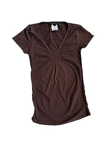 BCBGMAXAZRIA Short Sleeve Blouse (view 1)