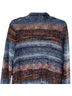 J.Jill Stripes Blue Cardigan Size S - photo 2