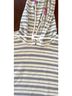Billabong Stripes White Blue Pullover Hoodie Size S - photo 8