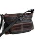 Brighton 100% Leather Black Brown Leather Shoulder Bag One size - photo 7