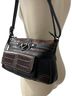 Brighton 100% Leather Black Brown Leather Shoulder Bag One size - photo 3
