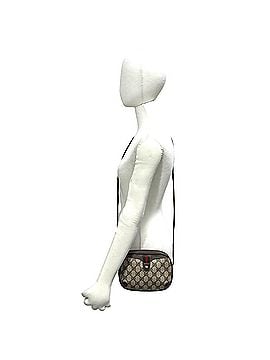 Gucci GUCCI Vintage Sherry Line GG Logo Leather Shoulder Bag (Brown) - 26632 (view 2)