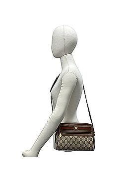 Gucci GUCCI Old Gucci Sherry Line GG Logo Pattern Leather Shoulder Bag/Sacoche Brown 364-1 (view 2)