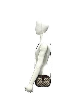 Gucci GUCCI Sherry Line GG Logo Hardware Leather Brown Shoulder Bag 54999 (view 2)