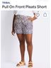 Tribal Floral Multi Color Dressy Shorts Size 1X - photo 4