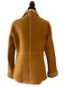Guess 100% Suede Tan Ivory Coat Size M - photo 2