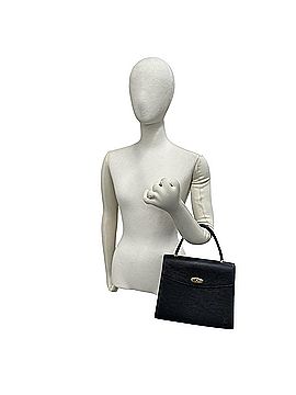 Louis Vuitton LOUIS VUITTON Louis Vuitton Vintage Malesherbes Epi Leather Genuine Handbag Mini Tote Bag Noir 2676a (view 2)