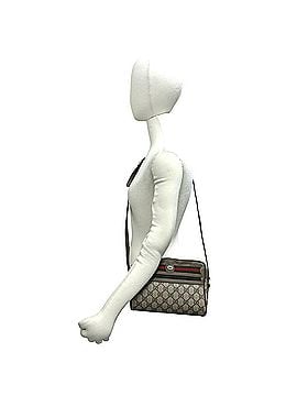 Gucci GUCCI Vintage Sherry Line GG Logo Leather Shoulder Bag/Pouch (Brown) - 20183 (view 2)