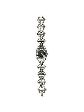 Gucci GUCCI Horsebit Chain Stainless Steel Quartz Wristwatch, Silver, 37483 (view 1)