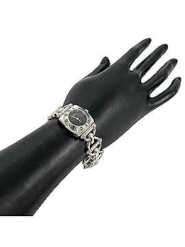 Gucci GUCCI Horsebit Chain Stainless Steel Quartz Wristwatch, Silver, 37483 (view 2)