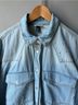 Universal Thread 100% Cotton Solid Blue Long Sleeve Button-Down Shirt Size XXL - photo 3