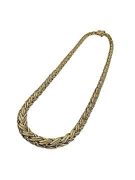 Tiffany & Co. TIFFANY&amp;Co. Tiffany Vintage Byzantine Braid Necklace 18K Yellow Gold Accessory 27488 (view 1)