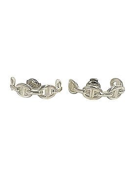 Hermès HERMES Chaine d'Ancre Enchainée Earrings, Sterling Silver 925, Accessory, Item No. 36029 (view 1)