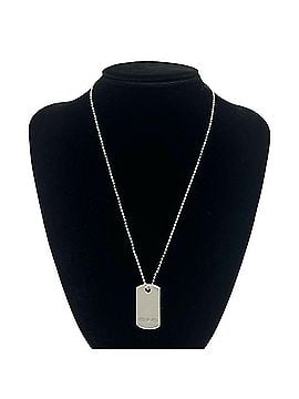 Tiffany & Co. TIFFANY&amp;Co. Tiffany Makers ID Necklace, Sterling Silver 925, Accessory, Pendant, Choker, 96893 (view 2)