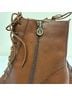 Etienne Aigner 100% Leather Brown Boots Size 8 - photo 8