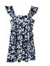 Oliphant 100% Cotton Print Blue Casual Dress Size M - photo 5