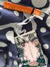 Oliphant 100% Cotton Print Blue Casual Dress Size M - photo 3
