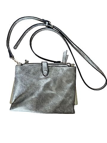 SR Squared by Sondra Roberts Leather Crossbody Bag (view 1)