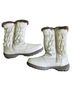 Totes Solid Ivory Brown Boots Size 8 - photo 2