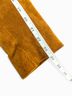 Express 100% Suede Tan Orange Trenchcoat Size S - photo 12