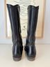 FRYE 100% Leather Black Boots Size 11 - photo 5