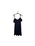 Express Solid Blue Cocktail Dress Size S - photo 2